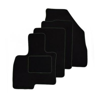 Textilní autokoberce Jaecoo 7 PHEV 2023-, zelené prošití